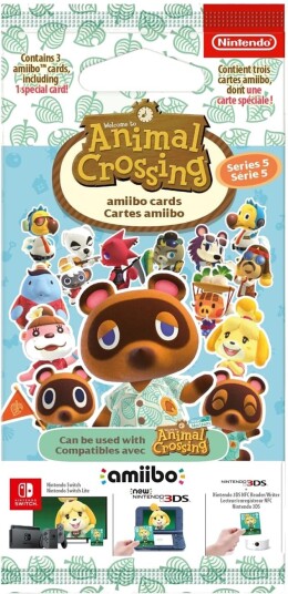 Nintendo Animal Crossing Amiibo Card Series 5 180508