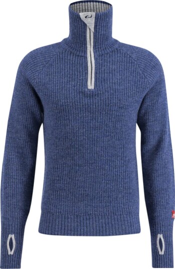 Ulvang Unisex Rav Sweater With Zip XL , Navy Melange/Grey Melange/New Navy Ulvang Unisex Rav Sweater With Zip XL , Navy Melange/Grey Melange/New Navy