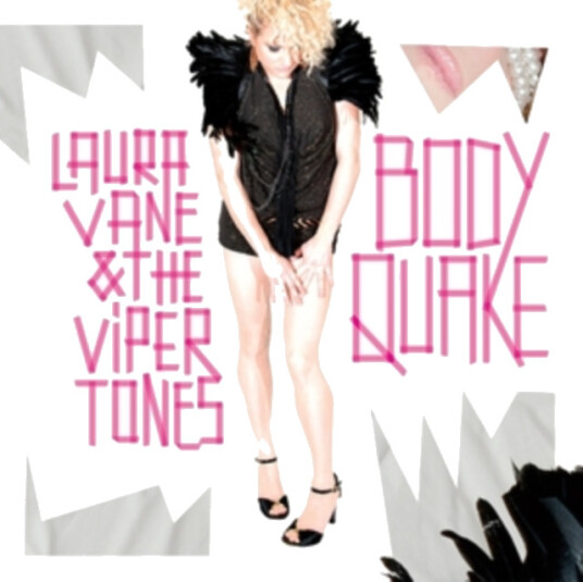 Laura Vane & The Vipertones Bodyquake CD Laura Vane & The Vipertones Bodyquake CD