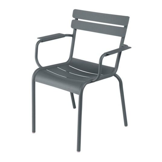 Fermob Luxembourg Armchair Storm Grey 26