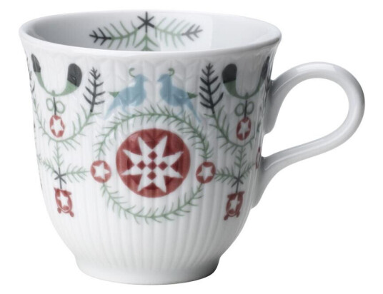 Rörstrand Swedish Grace Winter gløggkrus 10 cl hvit Rörstrand Swedish Grace Winter gløggkrus 10 cl hvit