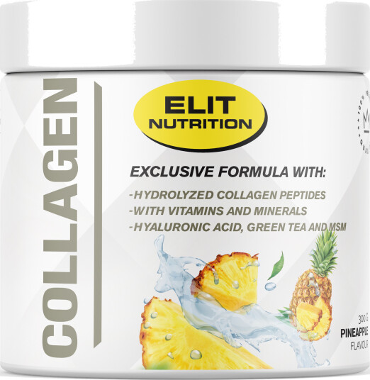 Elit Nutrition Collagen Powder Pineapple 300 g Elit Nutrition Collagen Powder Pineapple 300 g