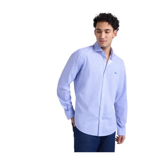 Harmont & Blaine, Herre, Skjorter, Blå, XL,