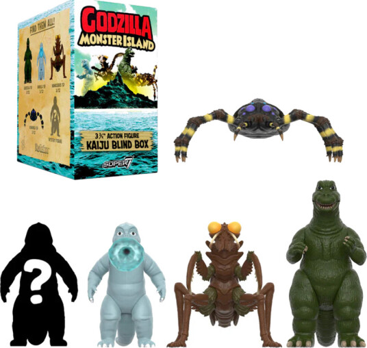 Toho Reaction Blind Box Wv13 Showa Monster Island 12pc PDQ