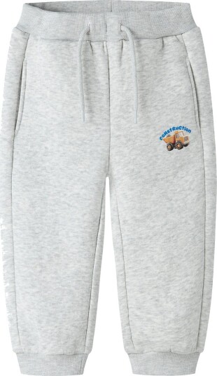 Name It Joggebukser NMMONICKEL Light Grey Melange Name It 5 år (110) Joggebukse Grå Name It Joggebukser NMMONICKEL Light Grey Melange Name It 5 år (110) Joggebukse Grå