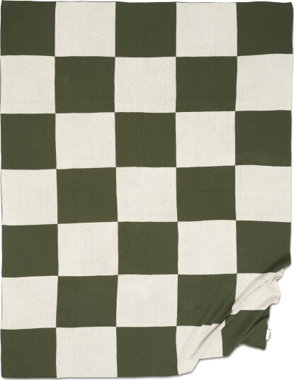 Classic Collection Square pledd 130x170 cm Grønn