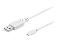 MicroConnect USB-kabel - Micro-USB type B til USB - 60 cm