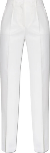 Max Mara Dame Bukser Hvit 3XS,