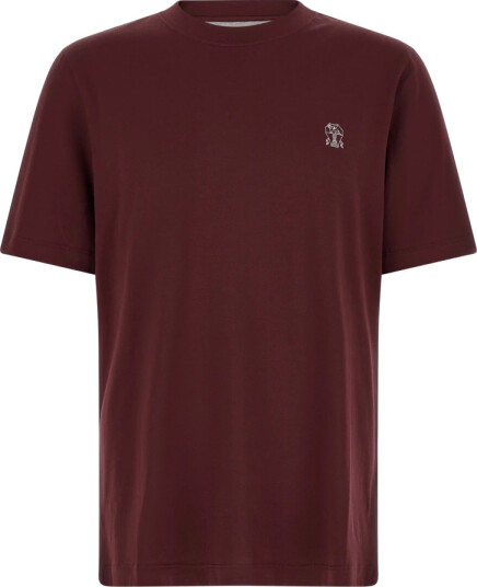 Brunello Cucinelli Herre Topper Rød L, Brunello Cucinelli Herre Topper Rød L,