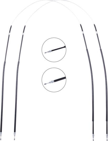 RIDEX 124C1454 Tautrekk håndbremse