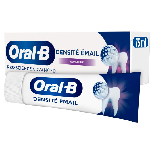 ORAL B Pro Science Advanced Tannkrem Density Enamel Whiteness 75 ml