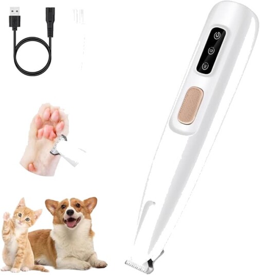 Hundetrimmer For Hund Og Katt Lavt Støynivå For Poter Øyne Og Ører