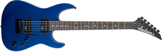 Jackson Js Series Dinky Js11 Amaranth Fingerboard, Metallic Blå