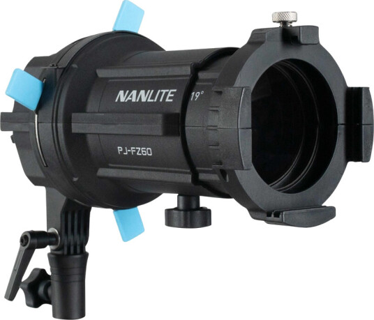 Nanlite Forza Projector FM-Mount 19° Len Skap lysmønster. Levert med 19° objektiv