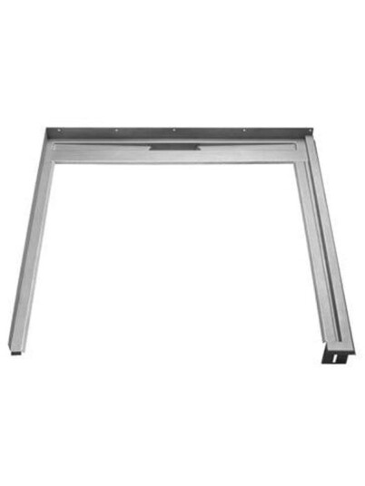 Unidrain glassline fixed module right-sided shower enclosure