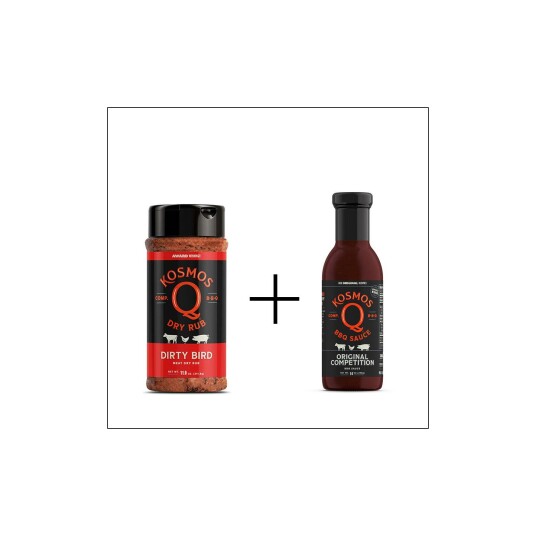Chicken BBQ Sauce & Rub Kosmo"s Q Spesielt godt til Kylling Chicken BBQ Sauce & Rub Kosmo"s Q Spesielt godt til Kylling