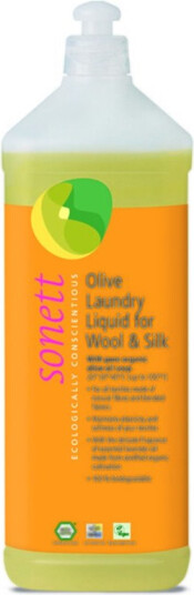 Sonett oliven vask ull /silke 1 liter