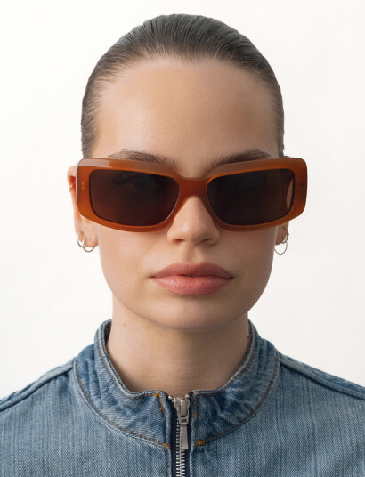 Corlin Eyewear Alain Red Brown - Brown - ONE SIZE Corlin Eyewear Alain Red Brown - Brown - ONE SIZE