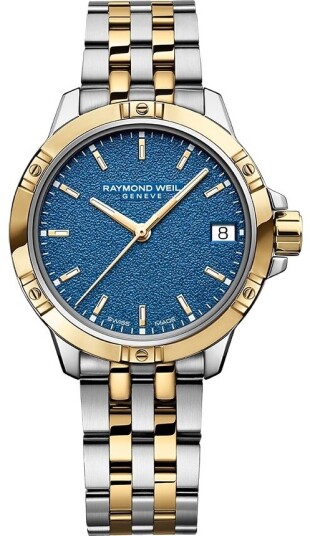 Raymond Weil Dameklokke 5960 STP 50061 Tango Blå/Stål Ø30 mm