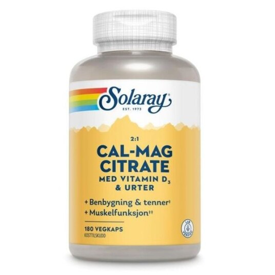 Solaray Cal Mag Citrat 2:1 Solaray Cal Mag Citrat 2:1