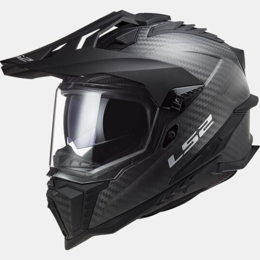 LS2 Endurohjelm MX701 Explorer Carbon Solid S