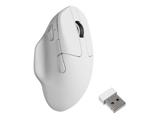 Keychron M7 V2 8K trådløs gaming mus med 42 000 DPI og optisk sensor - Hvit Keychron M7 V2 8K trådløs gaming mus med 42 000 DPI og optisk sensor - Hvit