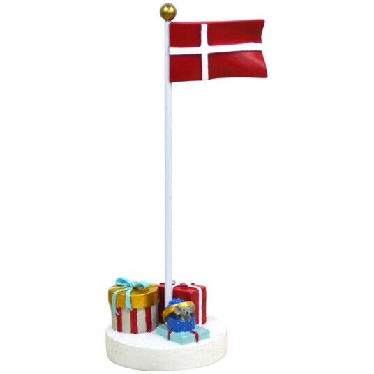 Kids by Friis Bordflagg med pakker i blått og rødt