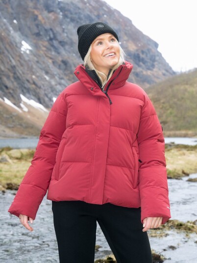 Twentyfour Mode Mia Puffer Rød 44