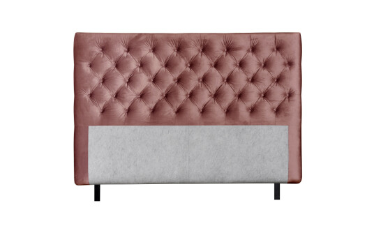 Soffadirekt OPERA 180 Sengegavl Fløyel Rosa