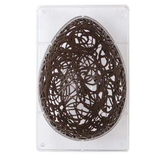 Decora Sjokoladeform Polykarbonat Egg 20x30cm 