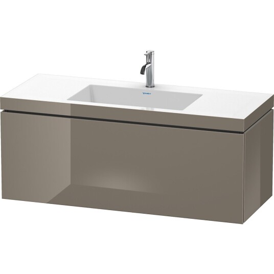 Duravit L-Cube Servantskap m/1 skuff 1200x500x480 mm Flanellgrå HG