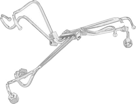 Reparasjonssett common rail system ENGITECH ENT250470