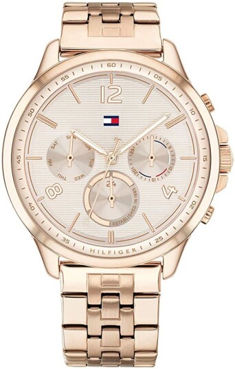 Tommy Hilfiger Dameklokke 1782224 Rosegullfarget/Rose gulltonet stål