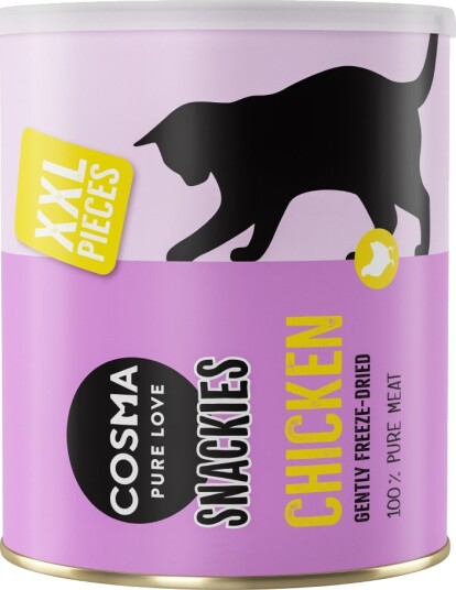 Cosma Snackies Xxl Biter Maxi Tube Kylling 3 X 600 G