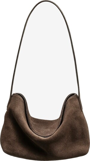 BOW19 Details Skulerveske Leonie Suede Bag Brun BOW19 Details Skulerveske Leonie Suede Bag Brun