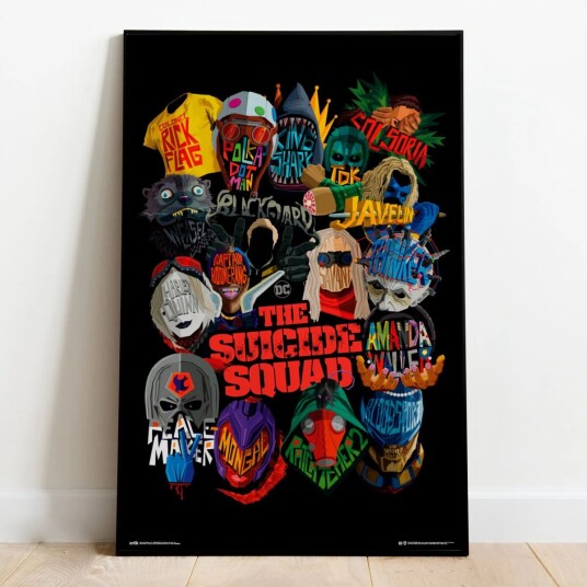 Suicide Squad Plakat Graphics - 91,5 x 61 cm Suicide Squad Plakat Graphics - 91,5 x 61 cm