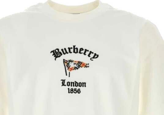 Burberry Herre Topper Hvit M,