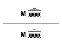 MicroConnect - Nettverkskabel - RJ-45 (hann) til RJ-45 (hann) - 3 m - UTP - CAT 6 - halogenfri, flertrådet - rosa