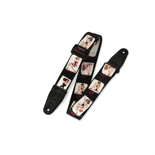 Levys Poly Print Strap 2"" Pin Up