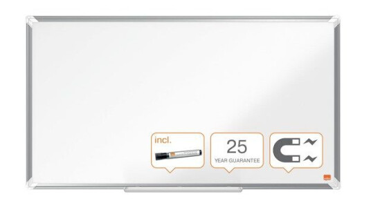 Nobo Premium Plus Widescreen Emaljert Magnetisk Whiteboard 40" 89x50cm