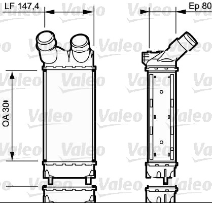 Intercooler VALEO 818866 Intercooler VALEO 818866