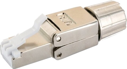 Schwaiger Nwst811 531, Rj-45, Sølv, Hankjønn, Rett, Cat8.1, 15 Mm