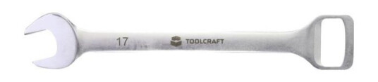 Toolcraft To-6542472, 17 Mm, Rustfritt Stål, Kromvanadiumstål, 205 Mm, 35,5 Mm, 5 Mm