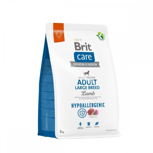 Brit Care Hypoallergenic Hundefôr til Store Raser med Lam 3 kg