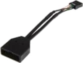 USB 2.0 til USB 3.0 Adapter 15cm (sort) USB 2.0 til USB 3.0 Adapter 15cm (sort)