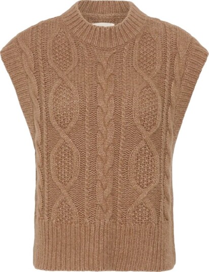 Part Two Chaninapw Waistcoat Brown XS