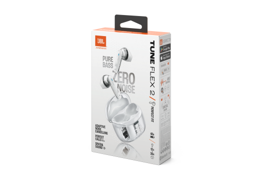 JBL Tune Flex 2 Ghost White JBL Tune Flex 2 Ghost White