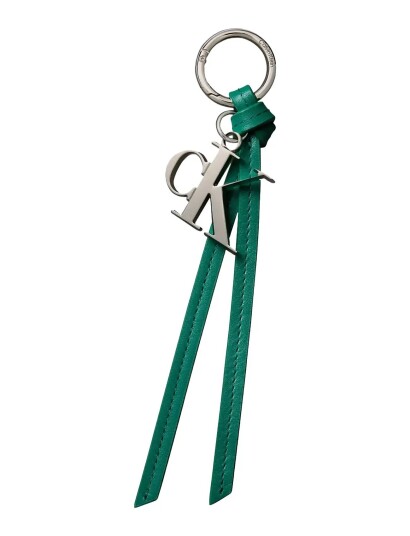 Calvin Klein Ck Tassle Bag Charm   Green   ONE SIZE