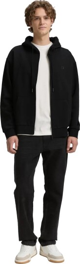 Tom Tailor Sweat Hoodie Jacket   Black   L