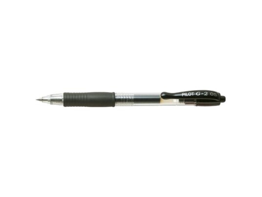Gelpen, Pilot G2, Fine, Sort Sæt Af 20 Stk